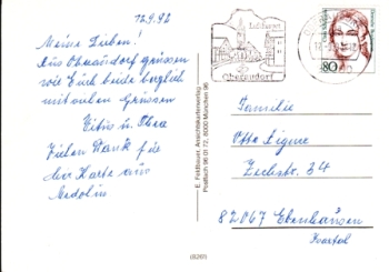 Oberaudorf am Inn - D 1992 95 003 ●
